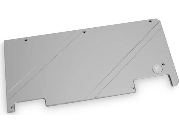 EkWaterBlocks EK-Quantum Vector Strix - Bakplatta för vattenblock till vätskebaserat kylsystem för videokort - nickel - för ASUS ROG-STRIX-RTX3080-...