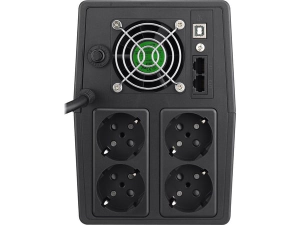 PowerWalker VI 1500 SCL - UPS - Växelström 162 - 290 V - 900 Watt - 1500 VA - 9 Ah - USB - utgångskontakter: 4