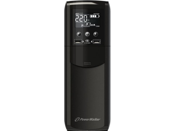 PowerWalker VI 800 CSW - UPS - AC 170 - 280 V - 480 Watt - 800 VA - 9 At - USB - utgangskontakter: 4