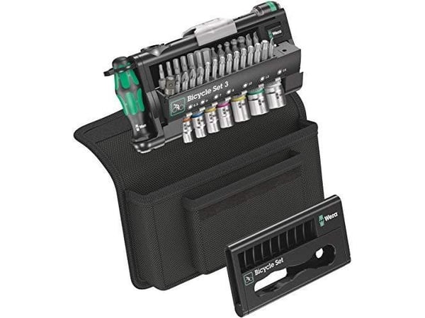 Wera 05004172001, Sykkelverktøy, Verktøyssett til sykkel, Sort, Grønn, T10, T15, T20, T25, T27, T30, T40, 210 mm, 65 mm
