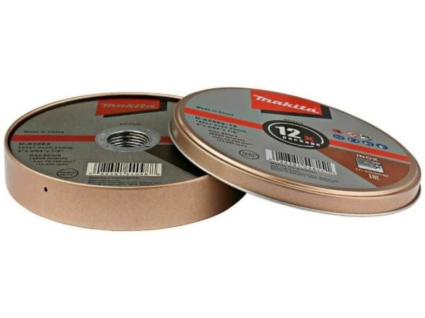 Makita - Skjæreplate - for rustfritt stål, inox steel - 12 deler - 125 mm