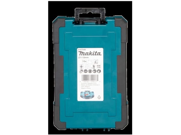 Makita - Borsett - for tre, metall, murverk - 19 deler