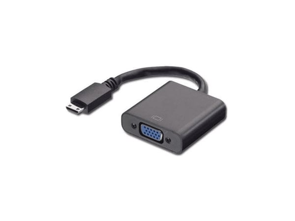 MicroConnect HDMI Mini - VGA adapter - Videokonverterare - HDMI - VGA - svart