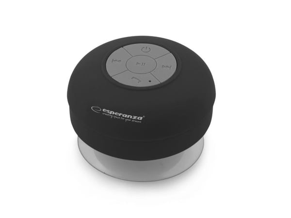 Esperanza EP124 SPRINKLE - kaiutin - kannettava - langaton - Bluetooth - 3 Watt - musta