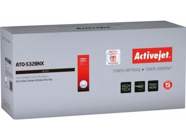 Activejet ATO-532BNX, 7000 sivua, Musta, 1 kpl