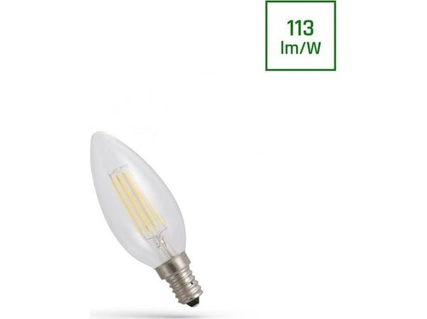 Wojnarowscy LED CANDLE E-14 230V 4W COG WW SPECTRUM