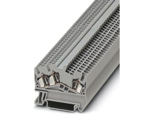 Läpivientiliitin STS 2,5-TWIN Phoenix Contact STS 2,5-TWIN Harmaa 50 kpl