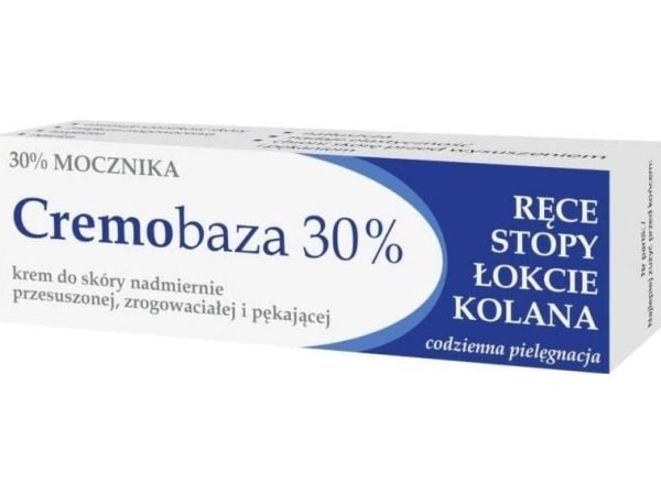 Cremobase 30% ureakrem for svært tørr, keratinisert og sprukket hud 30g