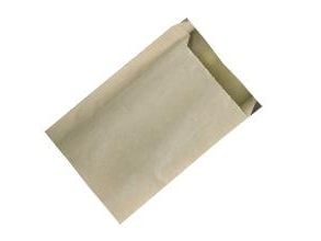 Pommes frites-påse L100xB30xH120mm kraft/PE brun, 1000 st/fp