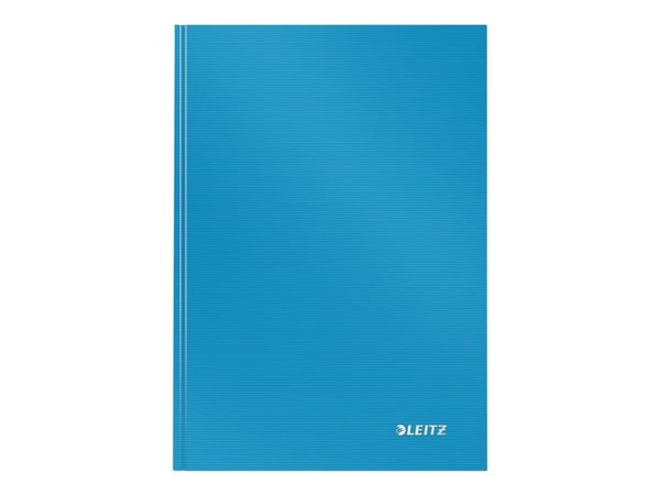 Leitz Solid - Notisbok - A5 (148 x 210 mm) - 80 ark / 160 sider - rutet - lyseblå - plast
