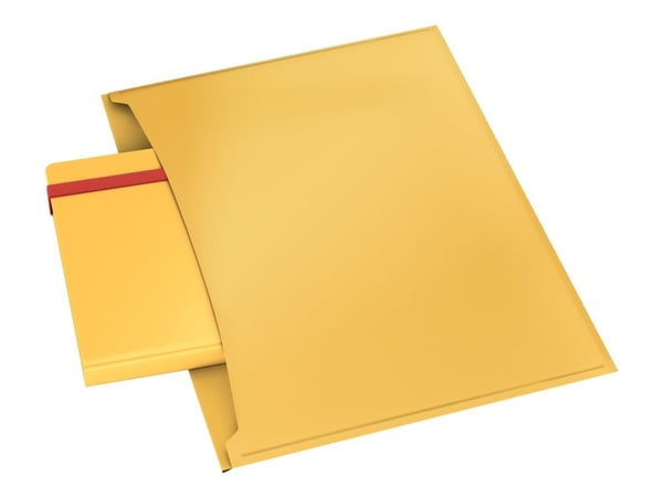 Leitz Cosy Privacy - Dokumentmappe - 2 rom - for A4 (210 x 297 mm) - kapasitet: 50 ark - varm gulfarge