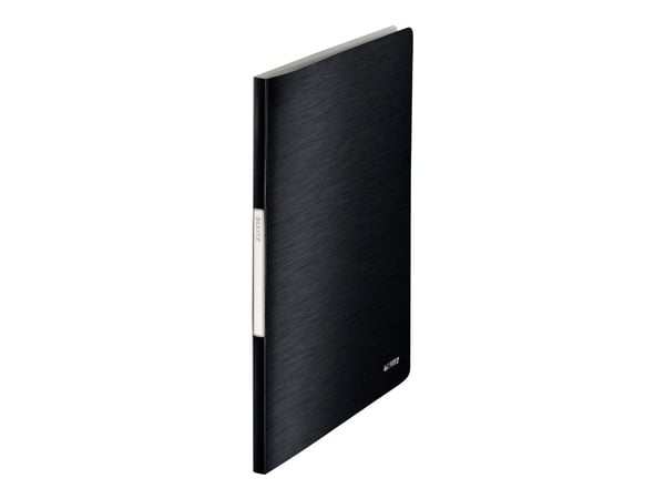 Displaybog Leitz Style PP 20 lommer sort - (10 stk.)