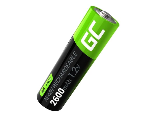 Green Cell HR6 - Batteri 4 x AA-type - NiMH - (ladbare) - 2600 mAh
