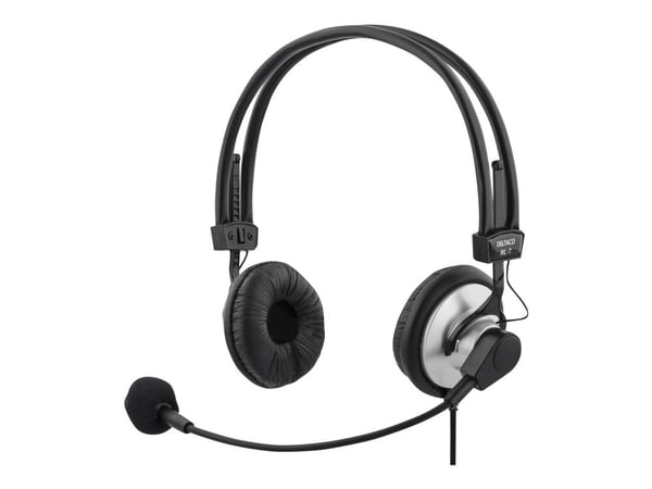 DELTACO HL-7 - Headset - kabelansluten