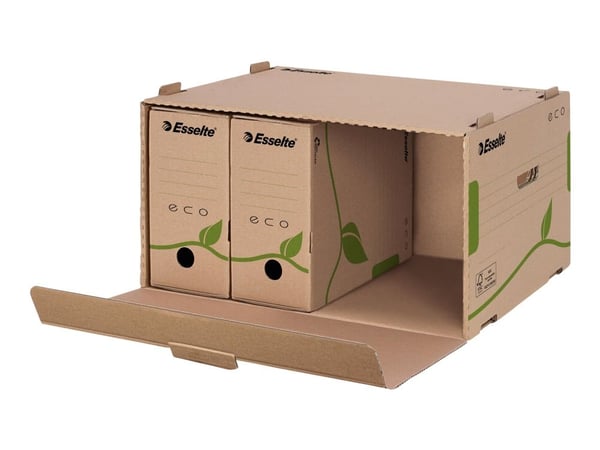 Esselte Eco - Lagerboks - naturlig brunfarge