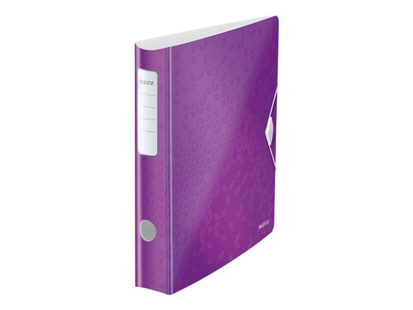 Leitz mappi Active PP WOW A4/65mm, A4, Solumuovi, Purppura, 350 arkkia, 80 g/m², 6,5 cm