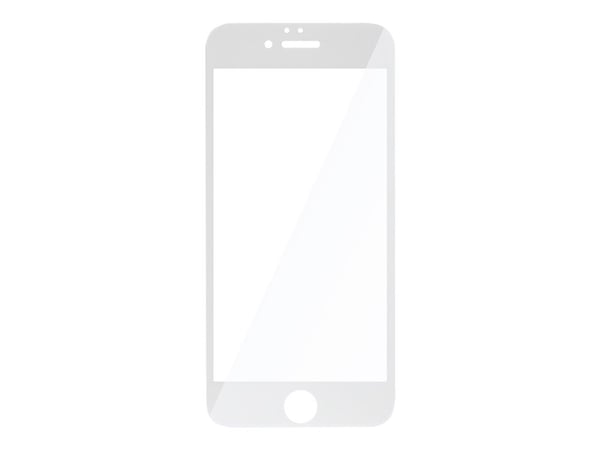 Green Cell Clarity - Skjermbeskyttelse for mobiltelefon - glass - rammefarge hvit - for Apple iPhone 6 Plus