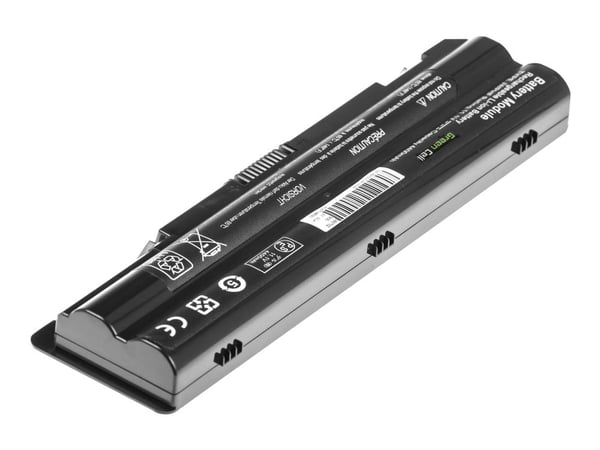 Green Cell - Batteri til bærbar PC (tilsvarer: Dell JWPHF, Dell R795X) - litiumion - 6-cellers - 4400 mAh - svart - for Dell XPS 14, 14 (L401X), 15...