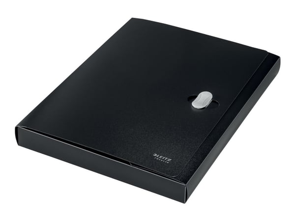 Leitz - Boksfil - bokryggbredde: 38 mm - for A4 (210 x 297 mm) - kapasitet: 250 ark - svart