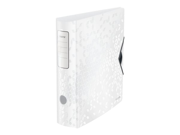 Leitz 180° Active WOW - Hevarmbuefil - bokryggbredde: 82 mm - for A4 (210 x 297 mm) - kapasitet: 500 ark - hvit