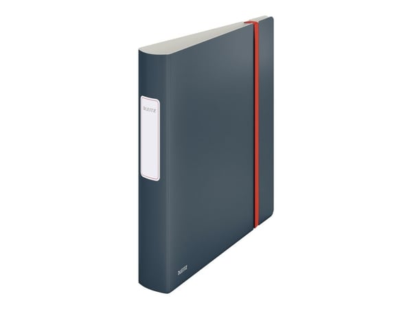 Leitz 180° Active Cozy - Hevarmbuefil - bokryggbredde: 65 mm - for A4 (210 x 297 mm) - kapasitet: 350 ark - fløyelsgrå