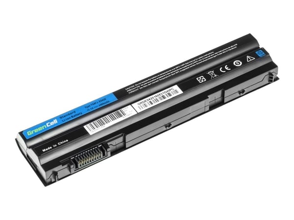 Green Cell - Batteri til bærbar PC (tilsvarer: Dell T54FJ, Dell 8858X) - litiumion - 6-cellers - 4400 mAh - svart - for Dell Latitude E5420, E5520,...