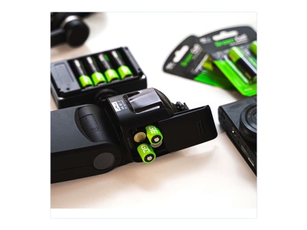 Green Cell HR6 - Batteri 4 x AA-type - NiMH - (ladbare) - 2600 mAh