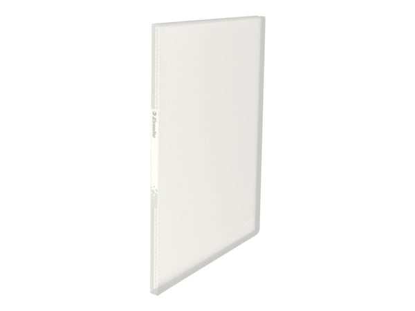 Esselte Vivida - Visningsbok - 20 utrymmen - för A4 (210 x 297 mm) - kapacitet: 40 ark - intensivt vit