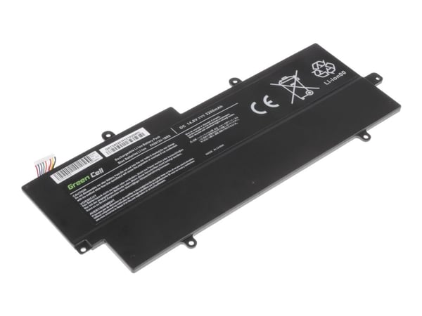 Green Cell - Akut ja paristot tietokoneelle (svarende til: Toshiba PA5013U-1BRS) - Litium-polymeeri - 4-soluinen - 2200 mAh - lajiteltu - Dynabook ...