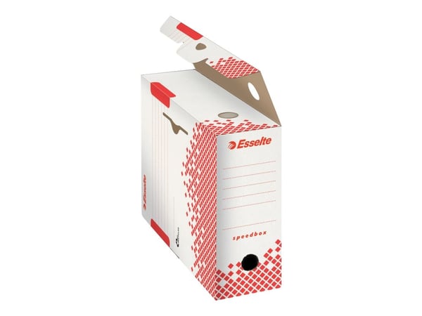 Arkivæske Esselte Speedbox 100mm - (25 stk.)