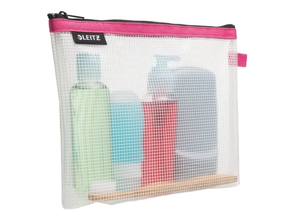 Leitz WOW Travel - Kosmetikkpose for liten flaske - EVA-folie - rosa