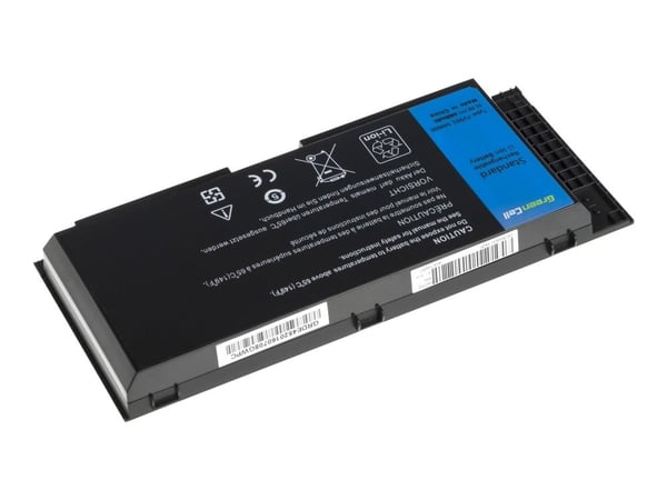 Green Cell - Batteri til bærbar PC (tilsvarer: Dell FV993) - litiumion - 6-cellers - 4400 mAh - svart - for Dell Precision M4600, M4700, M6600