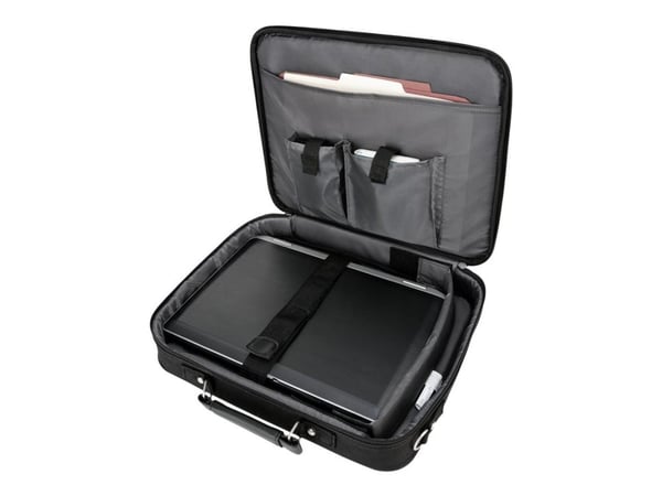 Computertaske Targus Notepac Clamshell, nylon, sort, 16"