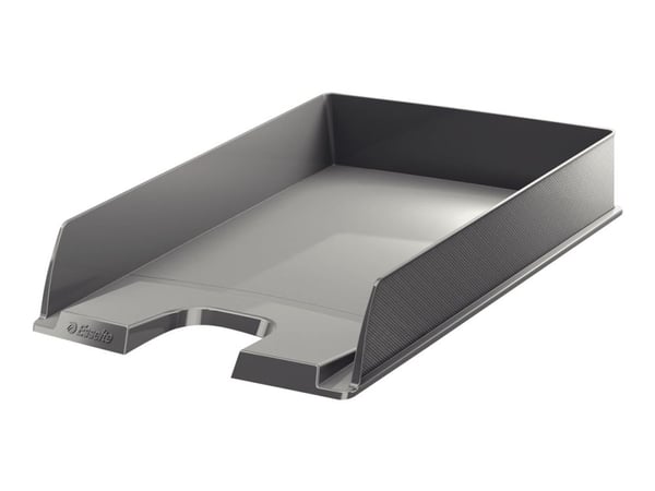 Esselte Europost - Brevbakke - for A4 (210 x 297 mm) - kapasitet: 370 ark - grå