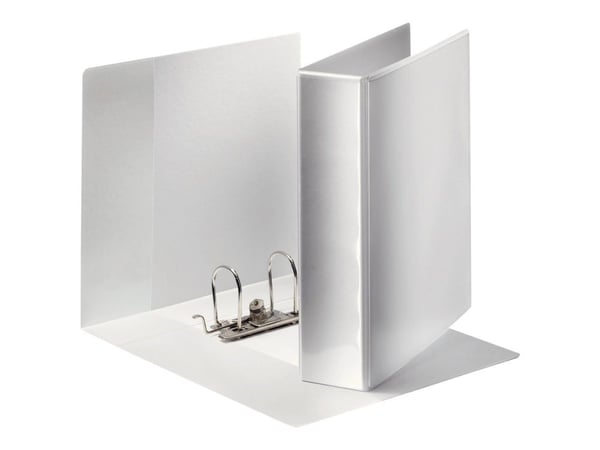 Esselte esityskansio A4+ 75mm, A4, Muovi, Valkoinen, 500 arkkia, 80 g/m², 5 cm