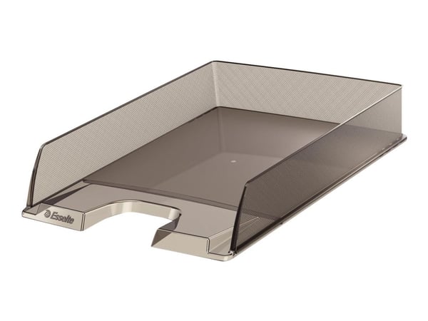 Esselte Lomakelaatikko Europost, Muovi, Harmaa, Läpinäkyvä, A4, A4, 243 x 332 x 57 mm, 254 x 350 x 61 mm