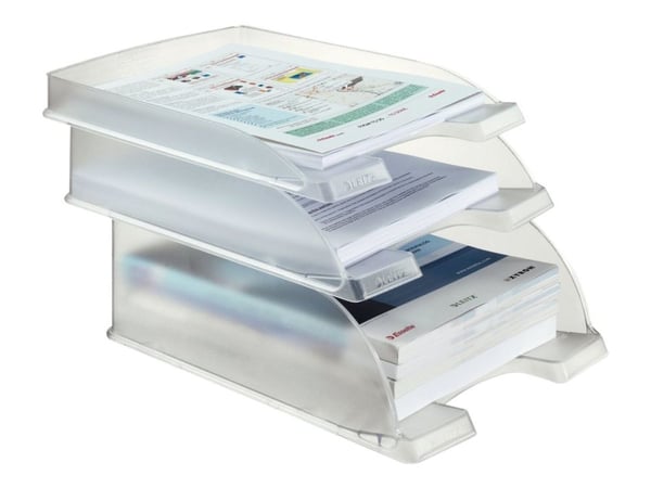 Leitz lomakelaatikko Plus Standard, Muovi, Läpinäkyvä, A4, 242 x 330 x 30 mm, 255 mm, 357 mm