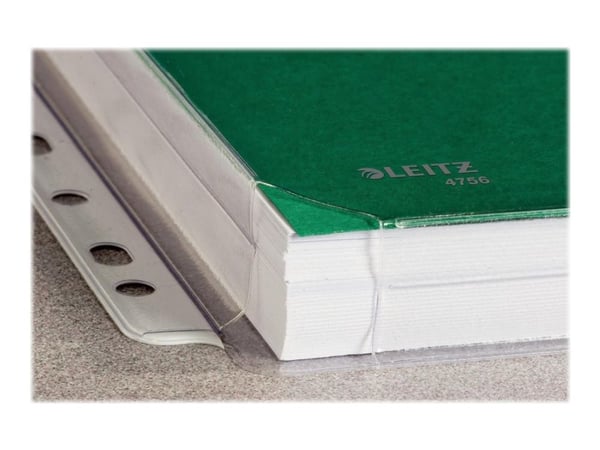 Leitz - Arkbeskytter - kan utvides - for A4 (210 x 297 mm) - kapasitet: 200 ark (en pakke 5)