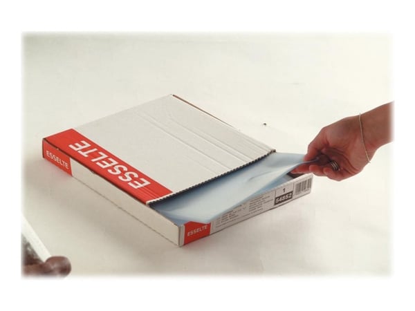 Esselte - Arkbeskytter - for A4 - kapasitet: 30 ark - blank (en pakke 100)
