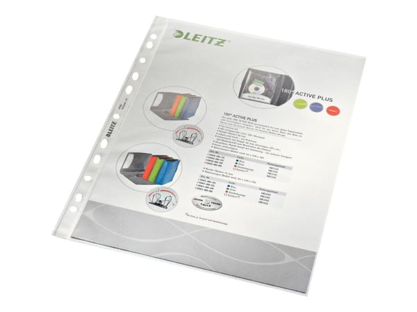 Leitz Standard - Arkbeskytter - for A4 (210 x 297 mm) - blank - for P/N: 10105015, 10105045, 10105075, 10105085, 10105095, 10470001, 10470095, 4202...