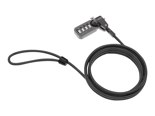 Compulocks T-bar Security Combination Cable Lock - Lås för säkerhetskabel - för Compulocks Universal Tablet Holder
