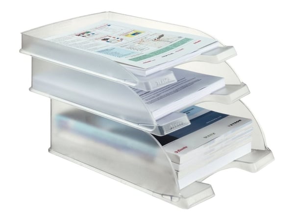 Leitz Plus Standard, Polystyreeni, Valkoinen, A4, 255 mm, 357 mm, 70 mm