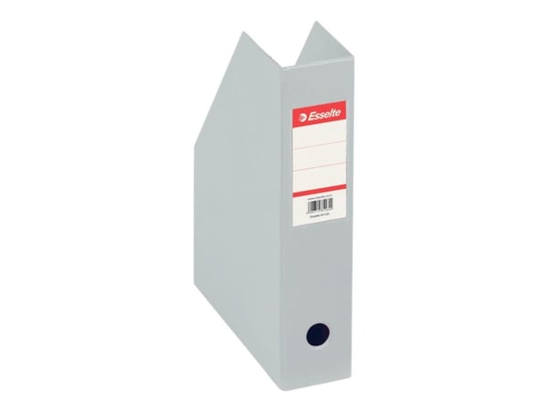 Aikakauslehtienkeräilijä PVC A4 70mm harmaa - (10 kpl)