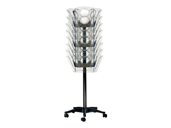Leitz Lokerikko Presenter, Muovi, Läpinäkyvä, A4, 255 mm, 45 mm, 280 mm