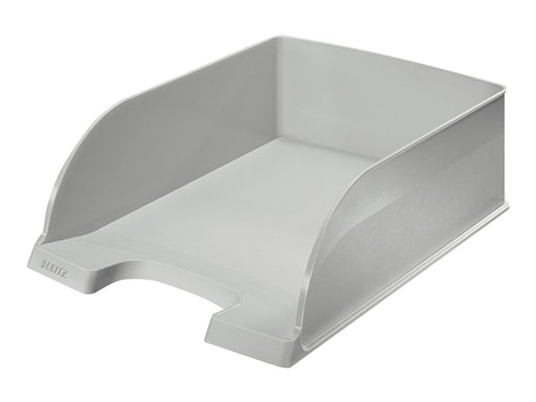 Leitz Plus Jumbo lomakelaatikko, Muovi, Harmaa, A4, Kirjain, 255 x 357 x 103 mm, 380 g