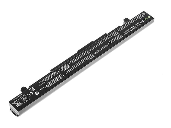 Green Cell - Batteri til bærbar PC (tilsvarer: Asus A41-X550A) - litiumion - 4-cellers - 2200 mAh - svart - for ASUS R510CA; X550CA; X550CC; X550VC