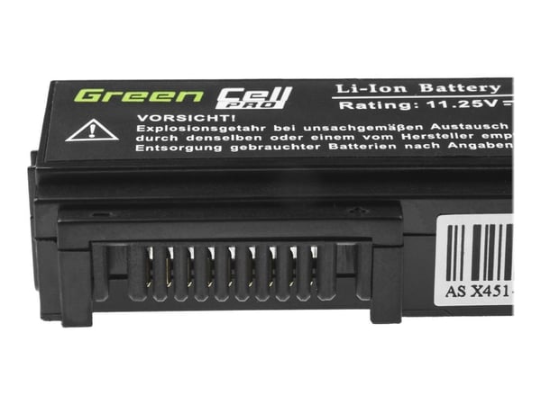 Vihreä akku Asus, 11.25V, 2200mAh (AS90)
