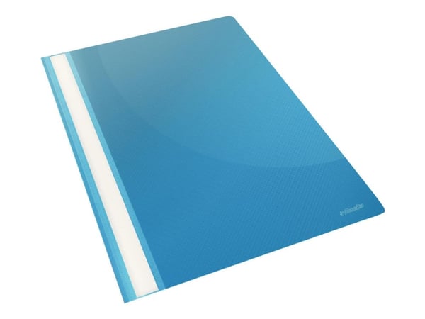 Esselte - Rapportfil - for A4 (210 x 297 mm) - kapasitet: 160 ark - lys blå