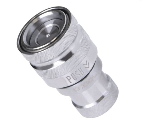 Alphacool 17456, Sølv, Montering, Messing, 1/4", 42 mm, 2,4 cm, 2,4 cm