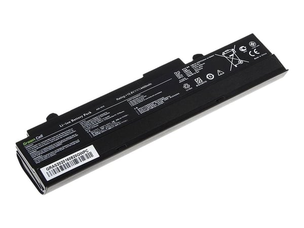 Green Cell - Batteri til bærbar PC (tilsvarer: ASUS A32-1015) - litiumion - 6-cellers - 4400 mAh - svart - for ASUS Eee PC 1015PN Seashell, 1215B, ...